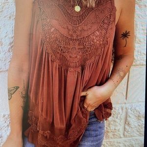 ISO lace tank top like this, xxl or 2xl. Open to any color.